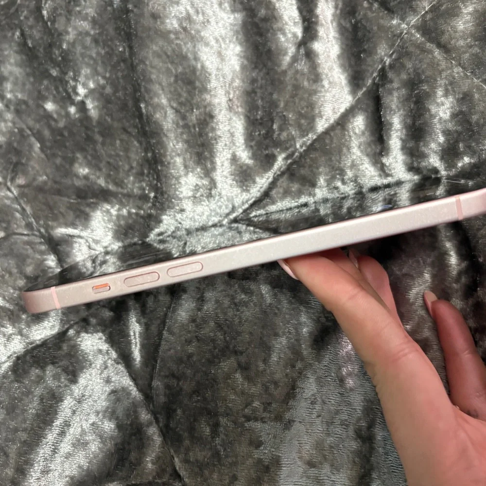 Apple Smartphone in Soft Pink